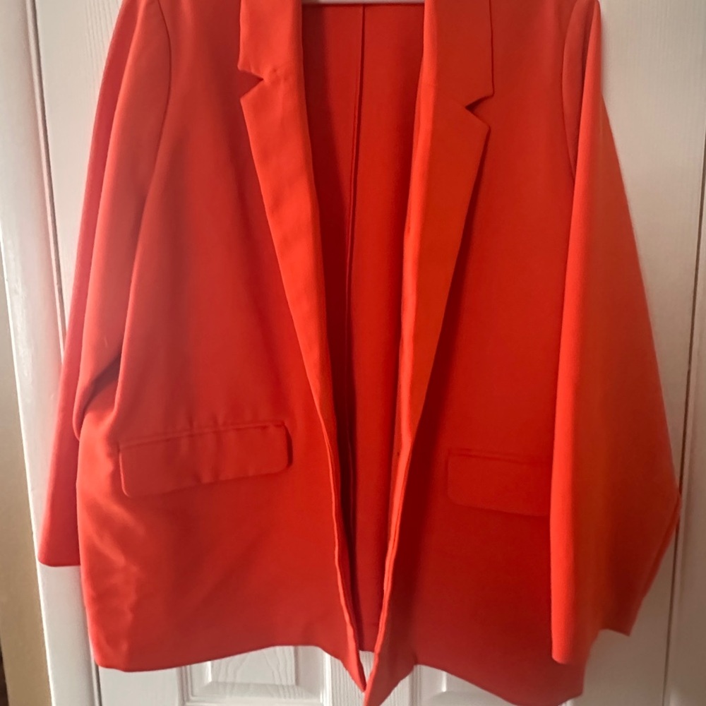 Old Navy Oversized Orange Women's Blazer